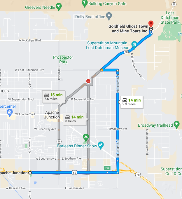 Goldfield Ghost Town & Mine Tours Inc logo