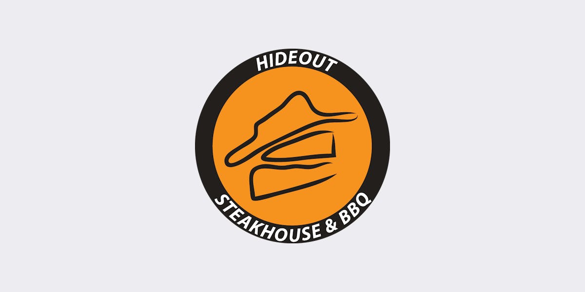 Hideout Steakhouse & Bbq logo