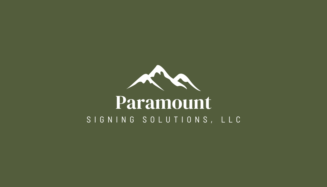 Photo uploaded by Paramount Signing Solutions Llc