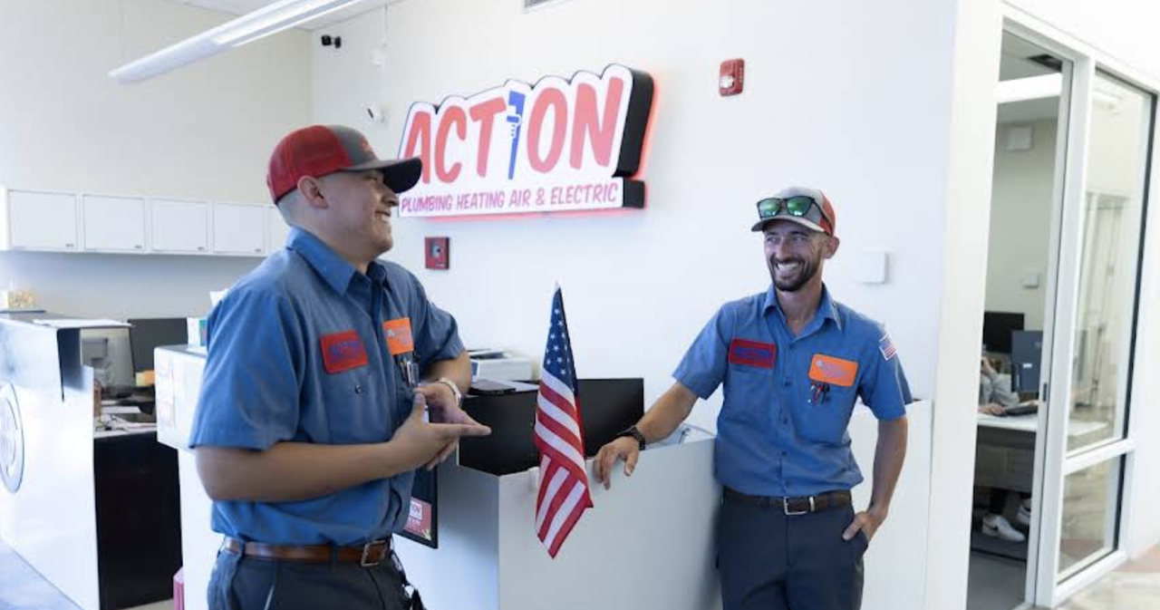 Photo uploaded by Action Plumbing Heating Air & Electric