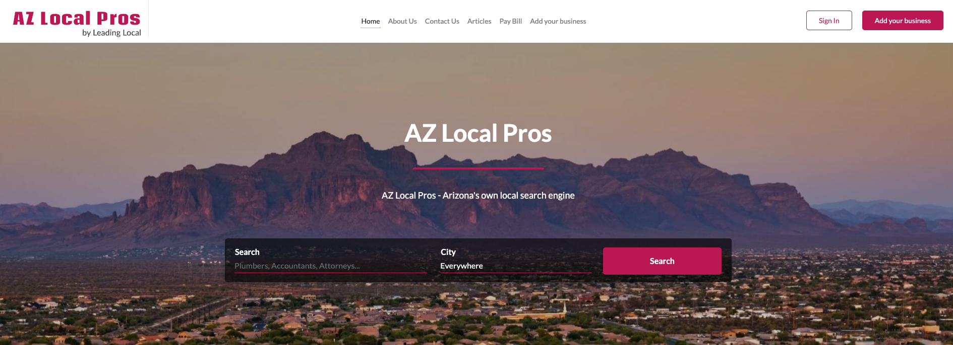 AZ Local Pros: Your Comprehensive Guide to the Arizona State